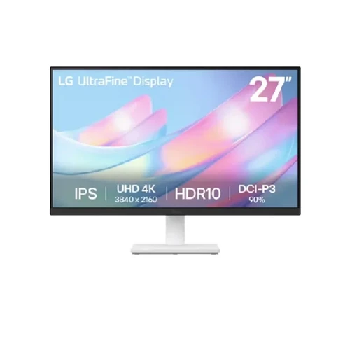 Monitor LG UltraFine Tela IPS UHD 4K 27 27US500-W