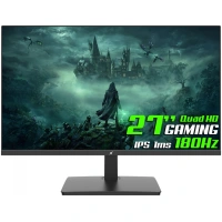 Monitor Gamer SuperFrame View, 27 Pol, Quad HD, IPS, 1ms, 180Hz, 99% sRGB, HDR, FreeSync, HDMI/DP, SFVFB-27180-QHD-PRO